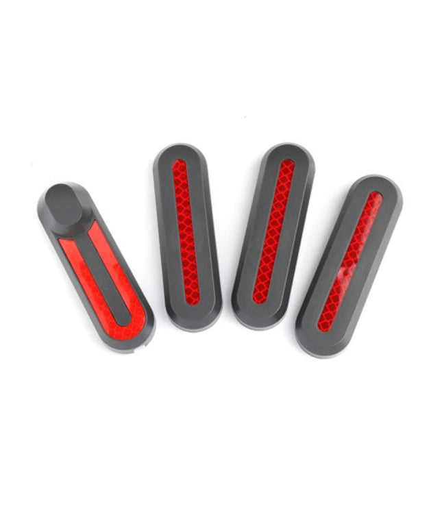 Ratų varžtų apsauginiai dangteliai su šviesą atspindinčiais lipdukais XIAOMI M365 / PRO
