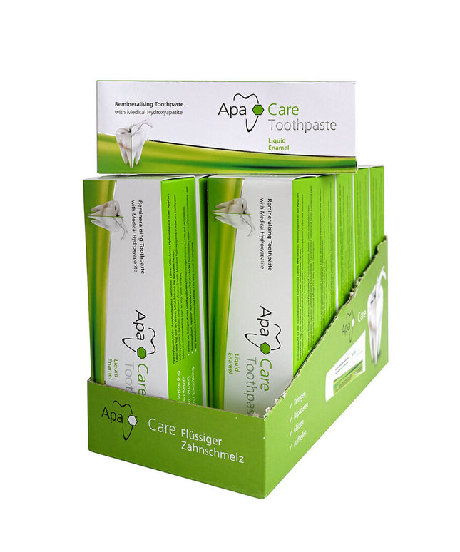 Remineralizuojanti dantų pasta ApaCare, 12x75ml