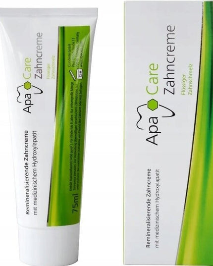 Remineralizuojanti dantų pasta ApaCare, 75ml, RDA 50