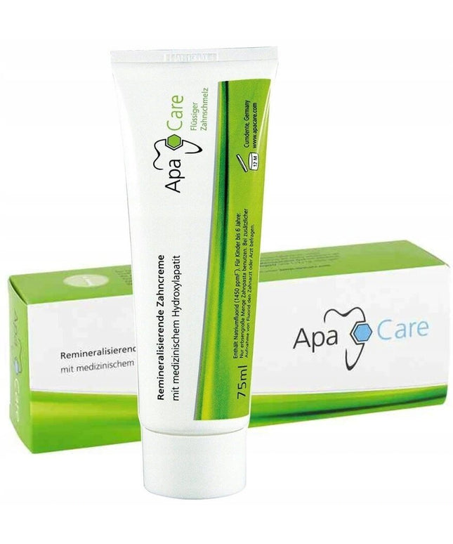 Remineralizuojanti dantų pasta ApaCare, 75ml, RDA 50