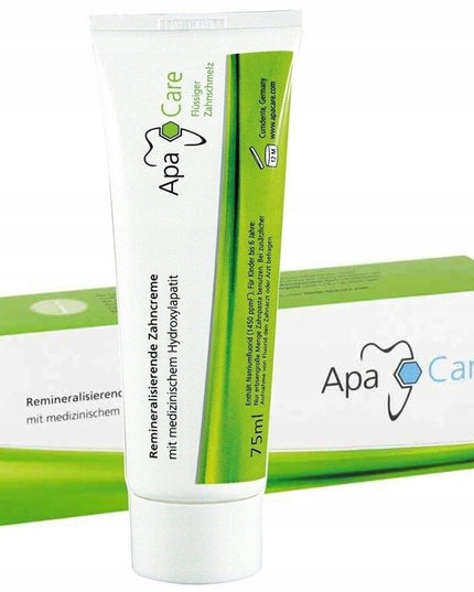 Remineralizuojanti dantų pasta ApaCare, 75ml, RDA 50