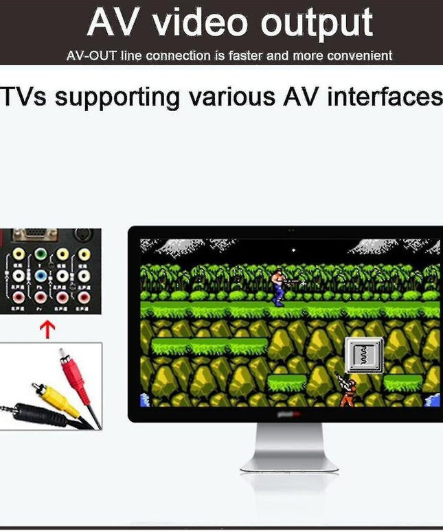 Retro mini TV žaidimų konsolė Snes Built-in, su 620 žaidimų