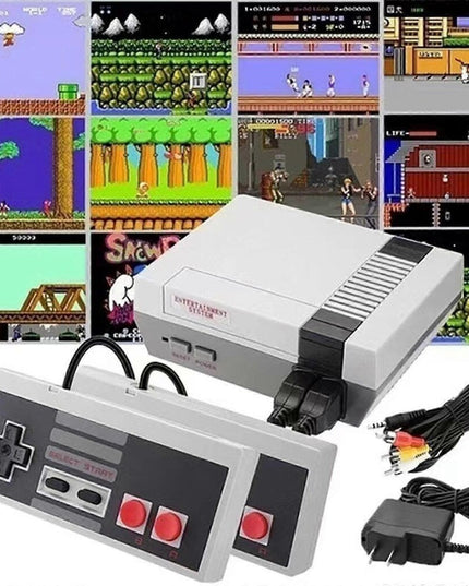 Retro žaidimų konsolė su 620 vaizdo žaidimų, Av ir Hdmi HD išvestis, „Plug and Play“, klasikinio leidimo mini pramogų sistema suaugusiems ir vaikams