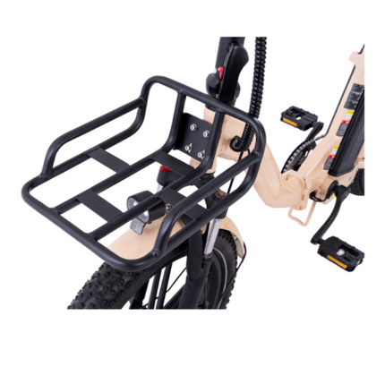 RIDE-E X16 elektrinis dviratis (20"), juoda