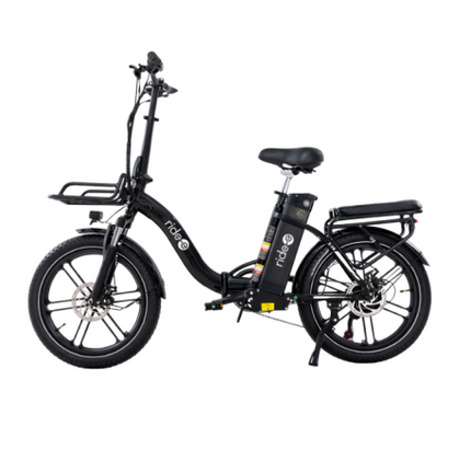 RIDE-E X16 elektrinis dviratis (20"), juoda