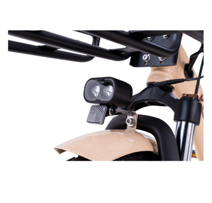 RIDE-E X16 elektrinis dviratis (20"), juoda