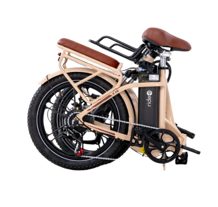 RIDE-E X16 elektrinis dviratis (20"), juoda
