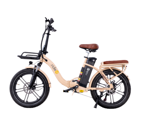 RIDE-E X16 elektrinis dviratis (20"), juoda
