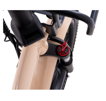 RIDE-E X16 elektrinis dviratis (20"), juoda