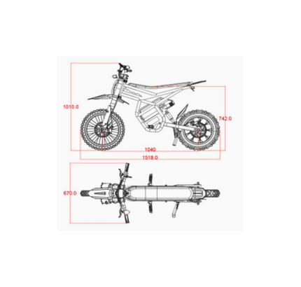 Riding Times GT54 elektrinis dviratis (14")
