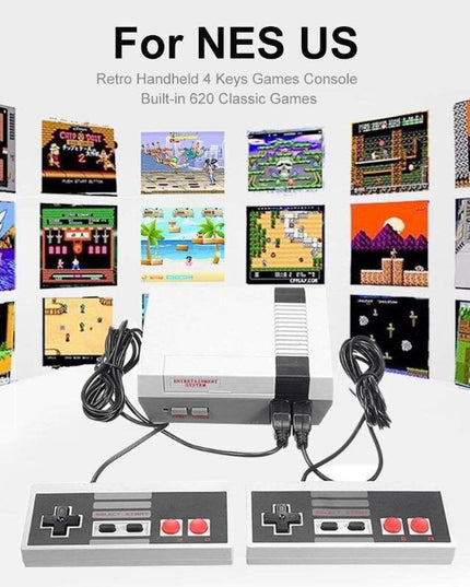 Retro TV žaidimų konsolė Riff AV620, su 620 žaidimų