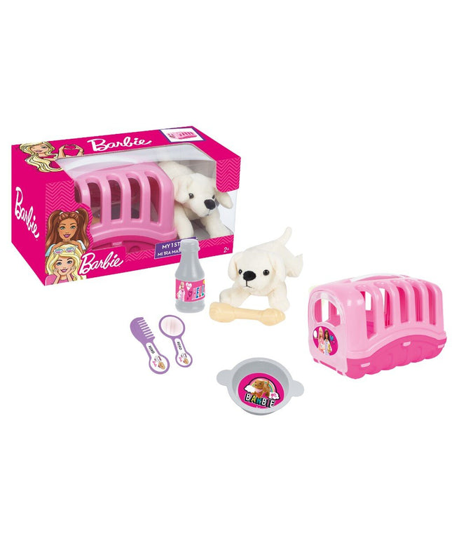 Rinkinys mano pirmasis šuo Dolu Barbie + priedai, 1605