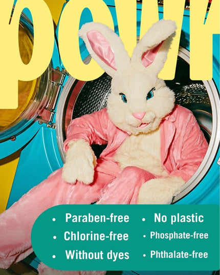 Skalbimo lapeliai POWR x2vnt, spalvotiems skalbiniams, 80 lapelių, visų tipų audiniams, be mikroplastiko