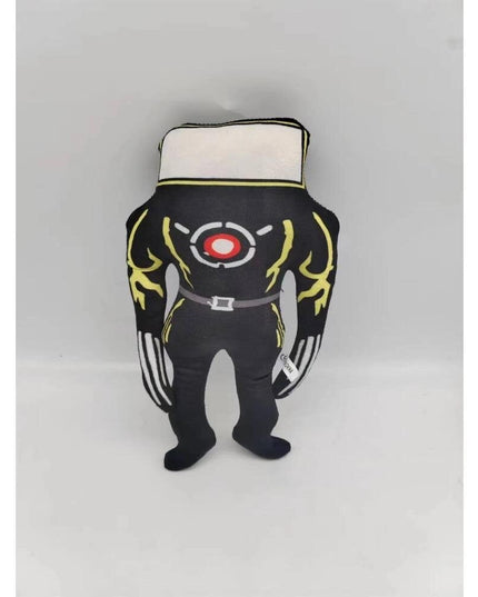 „Skibidi Toilet Titan Clockman“ Atnaujinimas „Plushie Titan Compute Man Drillman“ Pliušinis Fotoaparatas_Yellow