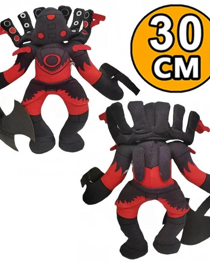 „Skibidi Toilet Titan Clockman“ Atnaujinimas „Plushie Titan Compute Man Drillman“ Pliušinis Fotoaparatas_Avocado