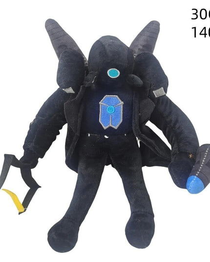 „Skibidi Toilet Titan Clockman“ Atnaujinimas „Plushie Titan Compute Man Drillman“ Pliušinis Fotoaparatas_Amazon