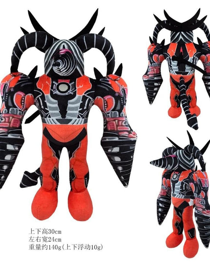 „Skibidi Toilet Titan Clockman“ Atnaujinimas „Plushie Titan Compute Man Drillman“ Pliušinis Fotoaparatas_Yellow