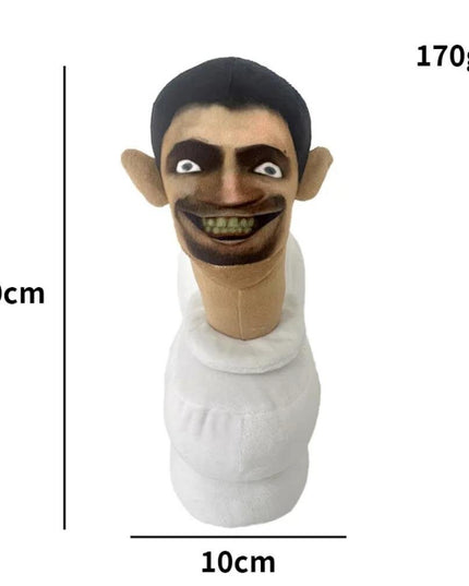 „Skibidi Toilet Titan Clockman“ Atnaujinimas „Plushie Titan Compute Man Drillman“ Pliušinis Fotoaparatas_Almond