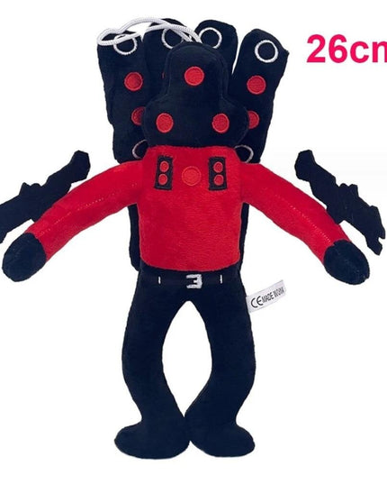 „Skibidi Toilet Titan Clockman“ Atnaujinimas „Plushie Titan Compute Man Drillman“ Pliušinis Fotoaparatas_Avocado