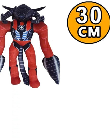 Minkštas žaislas Skibidi Toilet Titan Clockman, 30 cm