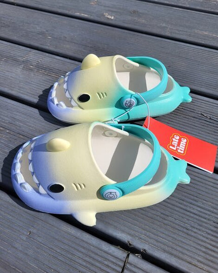 Šlepetės vaikams Shark slippers, mėlynos