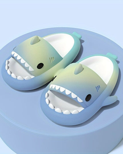 Šlepetės vaikams Shark slippers, mėlynos