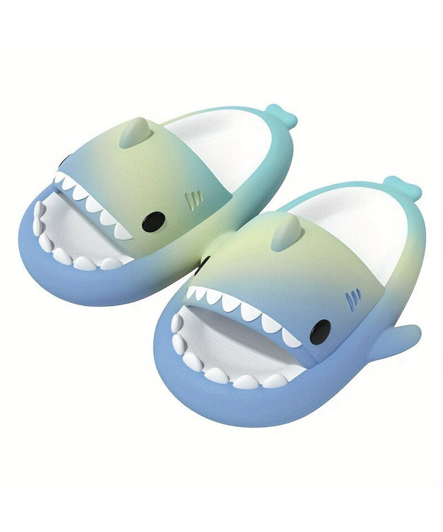 Šlepetės vaikams Shark slippers, mėlynos