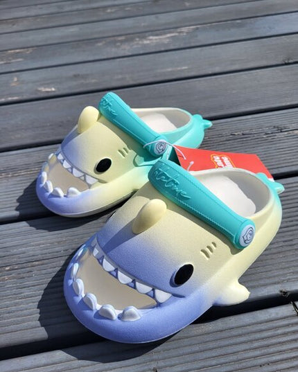 Šlepetės vaikams Shark slippers, mėlynos