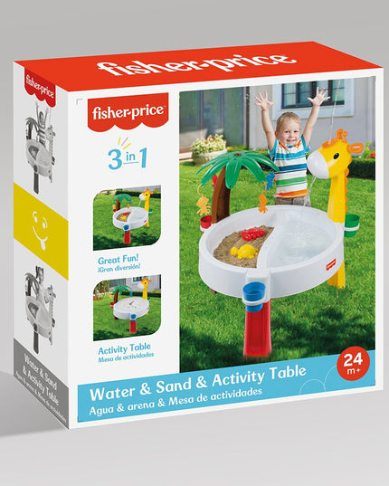 Smėlio ir vandens žaidimų stalas Dolu Fisher Price, 85 cm, 1848