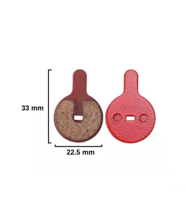 Stabdžių kaladėlės BB8 33x22mm