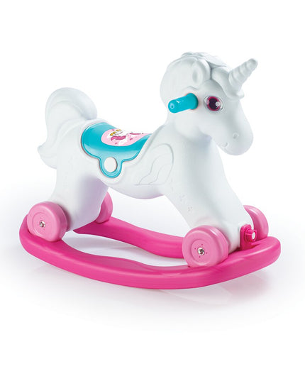 Supamas arkliukas su ratukais Dolu Unicorn 2in1, 2509
