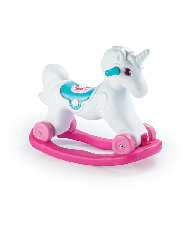 Supamas arkliukas su ratukais Dolu Unicorn 2in1, 2509