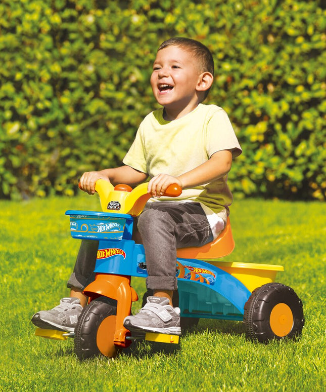 Triratis su garso signalu ir dviem krepšeliais Dolu Hot Wheels, 2306