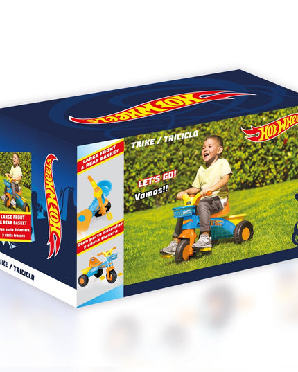 Triratis su garso signalu ir dviem krepšeliais Dolu Hot Wheels, 2306