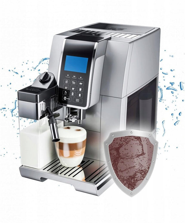 Rinkinys: kavos aparatų vandens filtrai Delonghi 3 vnt + universali nukalkinimo priemonė Ecodecalk 500 ml