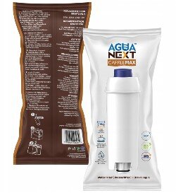 Kavos aparatų vandens filtrai Delonghi, 5 vnt + universali nukalkinimo priemonė Ecodecalk 500 ml