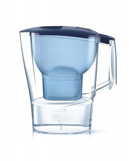 Vandens filtravimo ąsotis Brita Aluna, 2,4l, mėlynas, su 1 vnt Maxtra+ vandens filtru