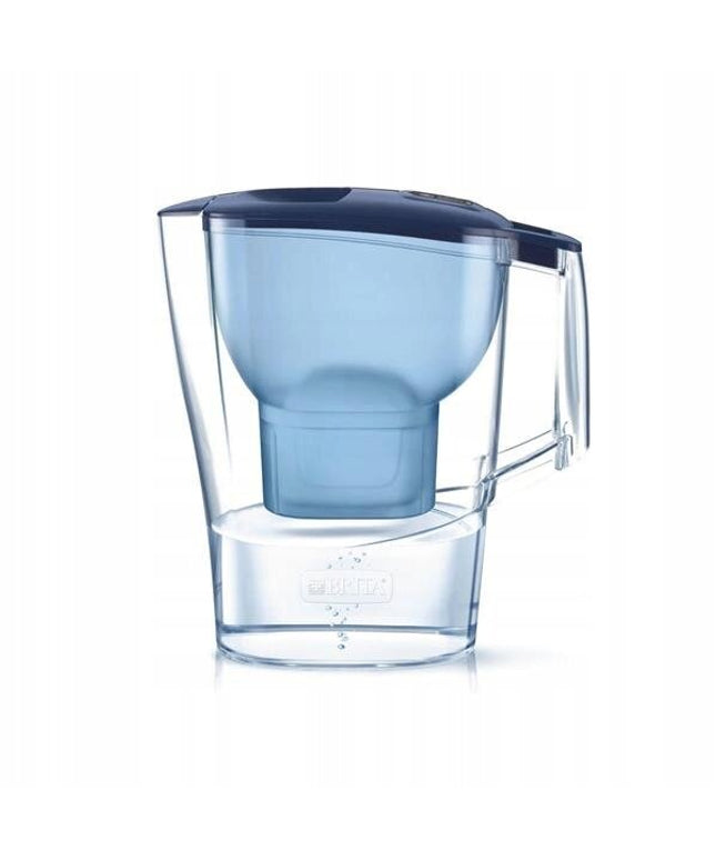 Vandens filtravimo ąsotis Brita Aluna, 2,4l, mėlynas, su 1 vnt Maxtra+ vandens filtru