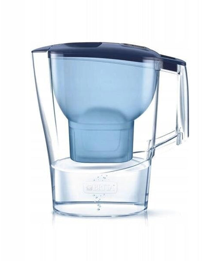Vandens filtravimo ąsotis Brita Aluna, 2,4l, mėlynas, su 1 vnt Maxtra+ vandens filtru