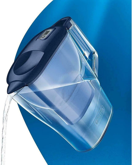 Vandens filtravimo ąsotis Brita Aluna, 2,4l, mėlynas, su 1 vnt Maxtra+ vandens filtru