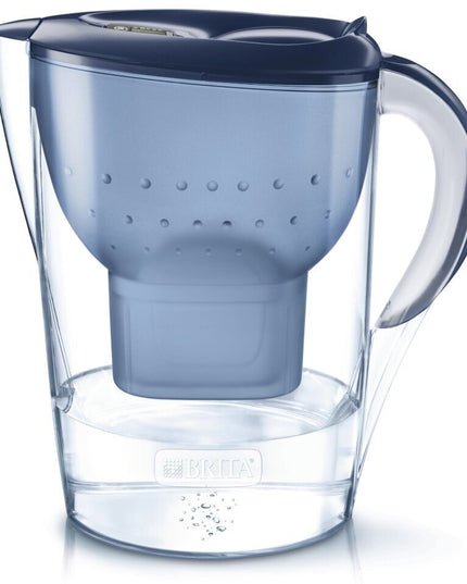 Vandens filtravimo ąsotis Brita Marella XL Memo, 3,5l, mėlynas, su 1 vnt Maxtra+ vandens filtru