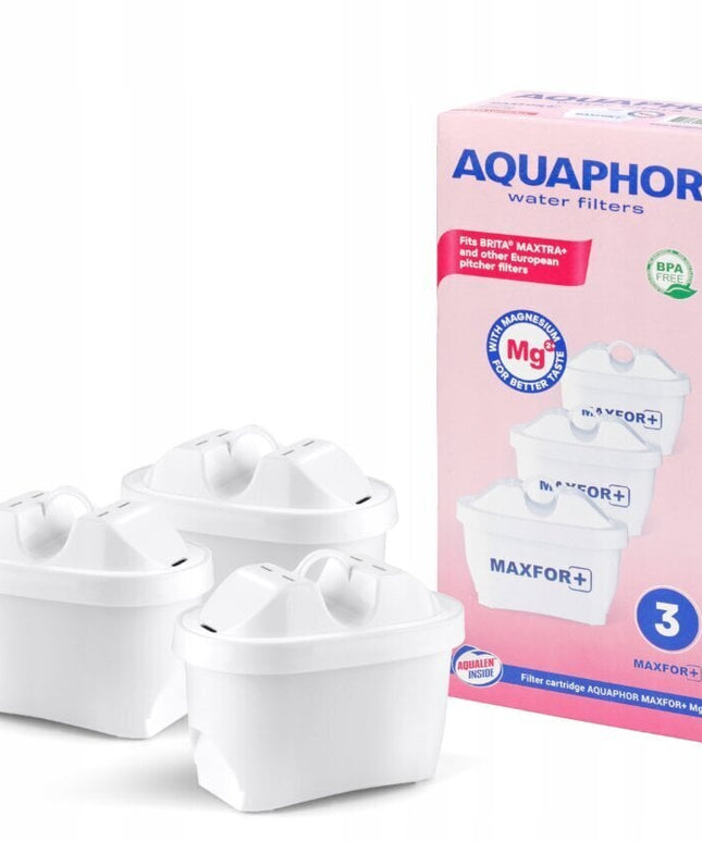 Vandens filtrai Aquaphor Maxfor B25, 6 vnt: 3 vnt Maxfor + 3 vnt Maxfor MG