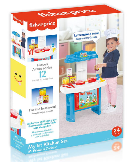 Virtuvėlė 64 cm Dolu Fisher Price, su 19 priedų, 1820