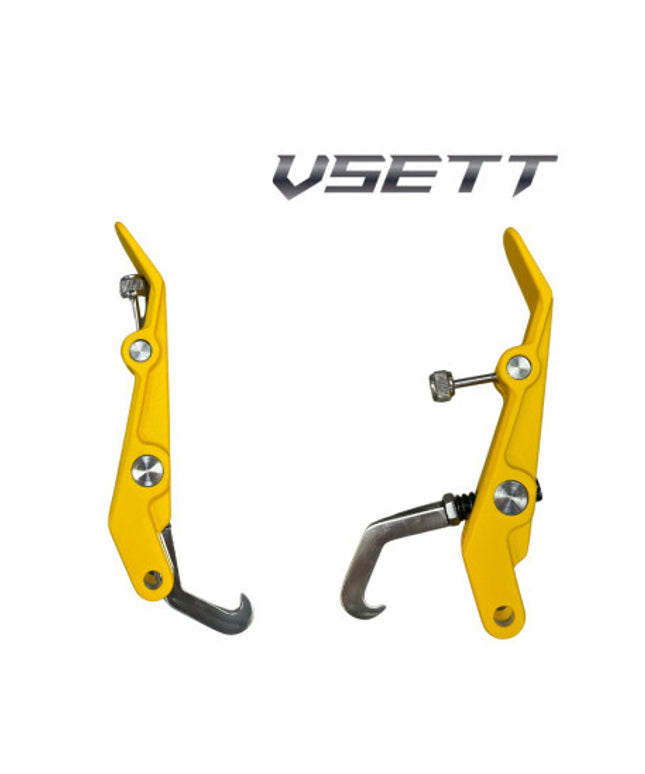 VSETT10+ Sulenkimo mechanizmo užspaudėjas geltonas
