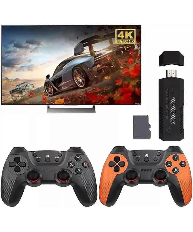 Retro žaidimų konsolė X2 Ultra Game Stick 4k, su 35 000 žaidimų