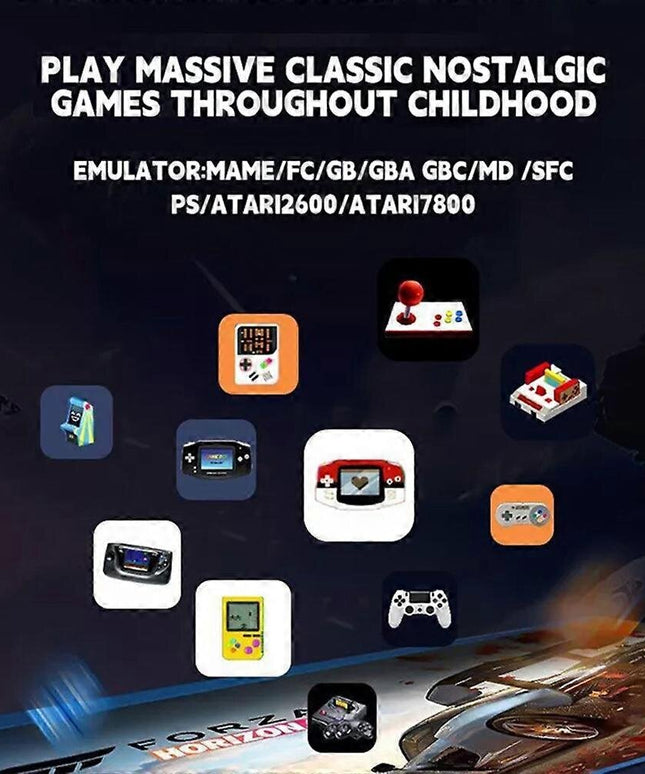 X2 Ultra Video Game Stick konsolė arba TIK 2.4G dvigubas belaidis valdiklis 4K HD30000 žaidimai 64G/128G retro žaidimai Kalėdų dovana 128G