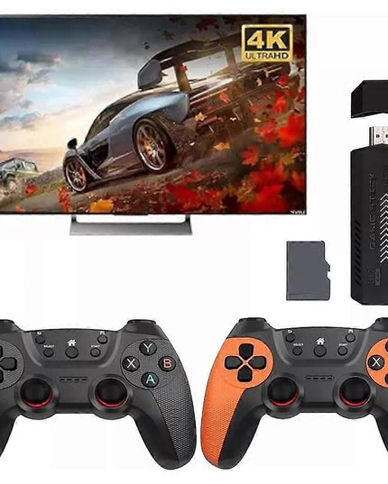 Belaidė retro žaidimų konsolė 4K Game Stick