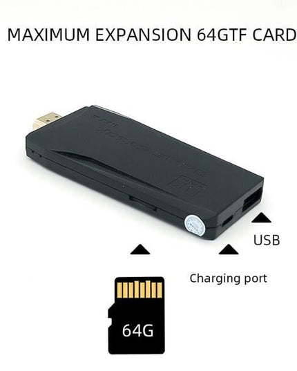 Žaidimų konsolė 4K HDMI, 64GB, su 20000 žaidimų
