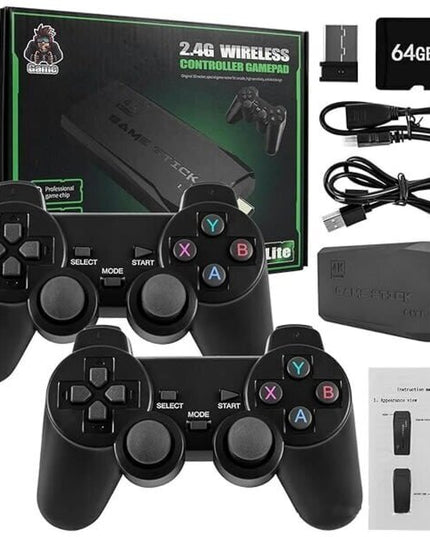 Žaidimų konsolė 4K HDMI, 64GB, su 20000 žaidimų