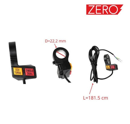 ZERO 10X jungiklis (ECO/TURBO ir SINGLE/DUAL)